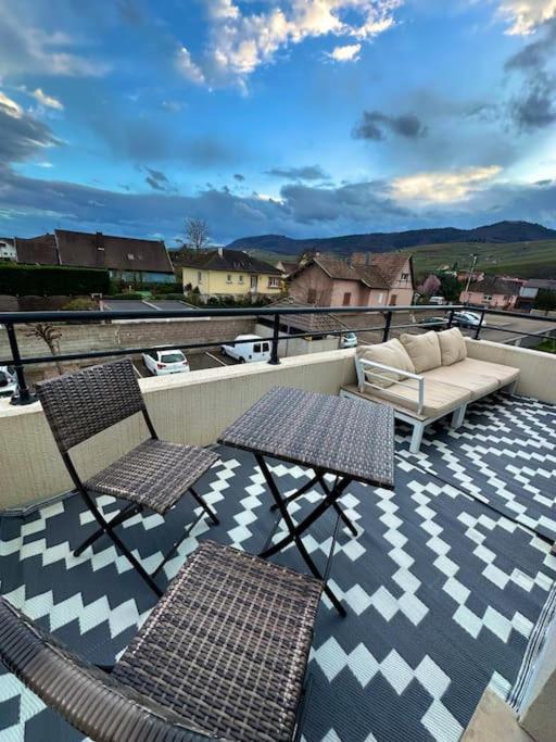 A2 Pas De Colmar Terrasse,Parking Apartman Wintzenheim Kültér fotó