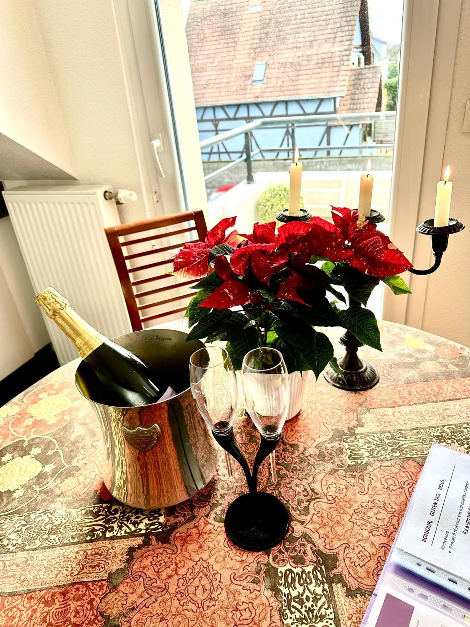 A2 Pas De Colmar Terrasse,Parking Apartman Wintzenheim Kültér fotó
